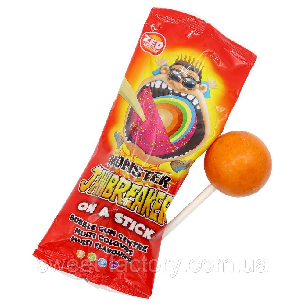 Льодяник на паличці ZED Candy Monster Jawbreaker Multi Color 60g