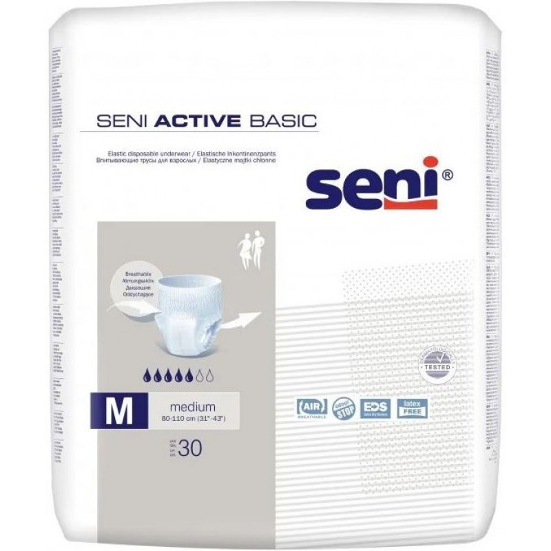 Підгузники Труси для дорослих Seni Active Basic Medium 30 шт