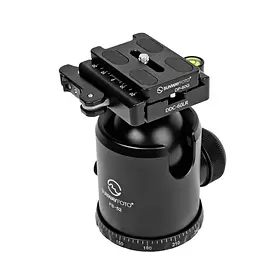 Шарова головка Sunwayfoto FB-52LR із затискачем DDC-60LR, Колір: Black, FB-52LR