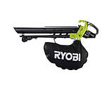 Повітродув-пилосмок акумуляторний безщітковий RYOBI OBV18 ONE+, фото 3