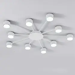 Люстра RAY SLIM 10xGX53 WHITE  LUMINARIA 220V IP20(стельовий світильник під змінні LED лампи)