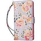 Чохол-книжка Color Book Leather для Samsung Galaxy S8 Pastoral Rose, фото 4