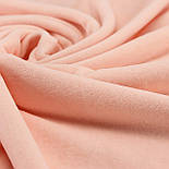 Велюр х/б колір персиковий (180 см ширина) В-1016, фото 2