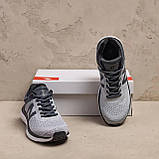 Кросівки New Balance літні сірі чоловічі сітка текстильні тканинні дихачі, фото 5
