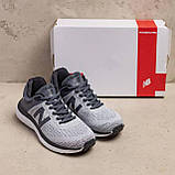 Кросівки New Balance літні сірі чоловічі сітка текстильні тканинні дихачі, фото 6