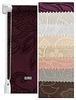 Рулонні штори Арабеска Бордо 2282