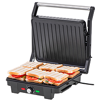 Гриль настільний притискний професійний Електрогриль XL 2800 Вт Adler Електричний контактний гриль