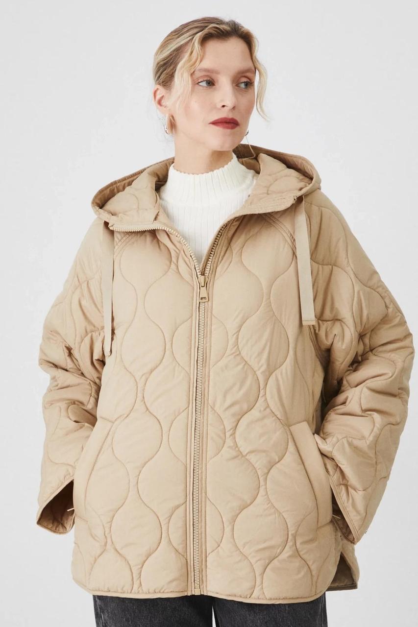Куртка жіноча оверсайз бежева Medicine - фото 1 - id-p2513352622