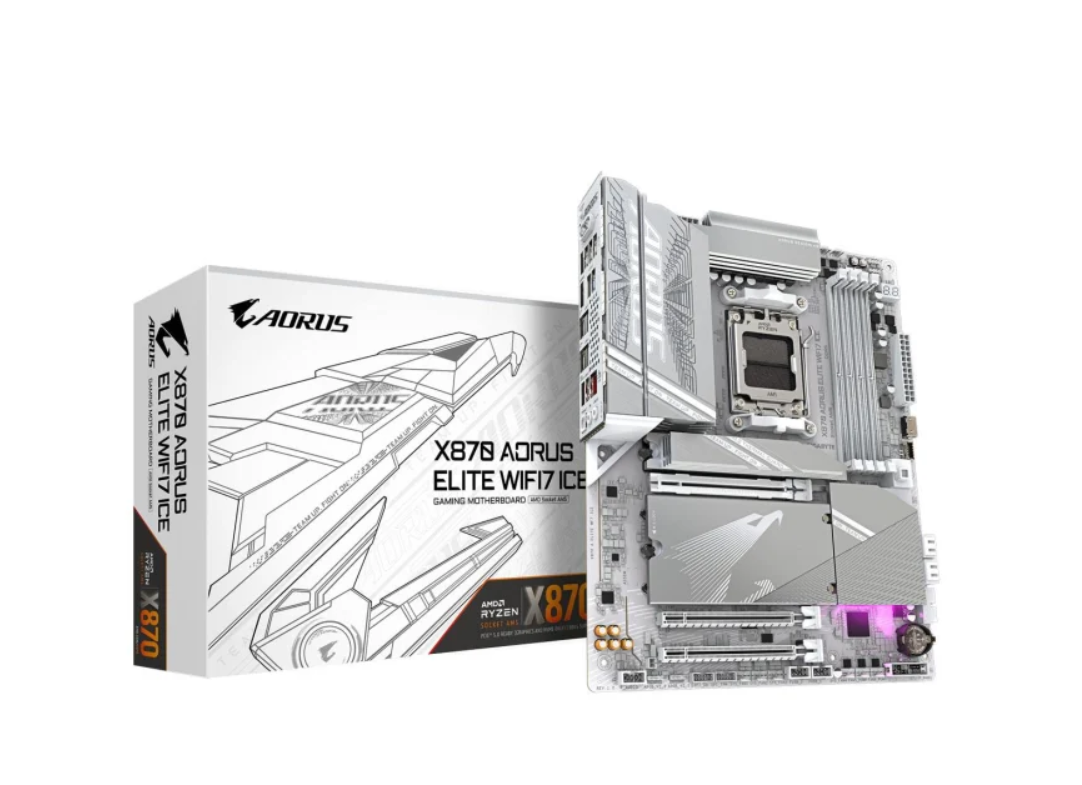 Материнська плата Gigabyte X870 AORUS ELITE WIFI7 ICE