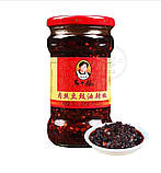 Соус чилі зі смаком курки, Соус чили со вкусом курицы, Chilli sauce with chicken, Lao Gan Ma, 280г, Китай, Ч, фото 5