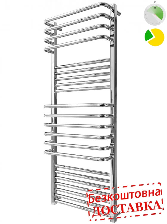 Рушникосушарка водяна преміум Mario Гера-Люкс 1250х500/470