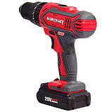 Шуруповерт акумуляторний Worcraft CD-20LiH, 2 АКБ 20В, фото 5