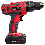 Шуруповерт акумуляторний Worcraft CD-20LiH, 2 АКБ 20В, фото 6