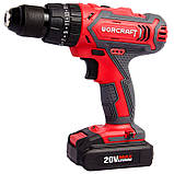 Шуруповерт акумуляторний Worcraft CD-20LiH, 2 АКБ 20В, фото 2