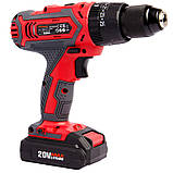 Шуруповерт акумуляторний Worcraft CD-20LiH, 2 АКБ 20В, фото 7