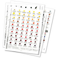 Дот карта на 266 кольорів + 22 кол. гуаші Daniel Smith Dot Card 1900485