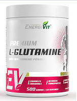 Глютамін EnergiVit Premium  GLUTAMINE 500 грам Без смаку