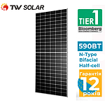 Сонячна панель Tongwei Solar TWMND-72HD590 590 Wp N-Type, Bifacial