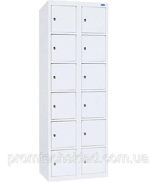 Камера зберігання на 12 комірок 1800х800х500 мм (без пдв) Код/Артикул 132 ШКМ 6/40/2