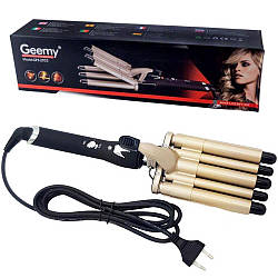 Плойка для волосся п'ять хвиль 2 режими, Geemy GM-2933 (45Вт) / Плойка хвиля для укладання волосся / Стайлер