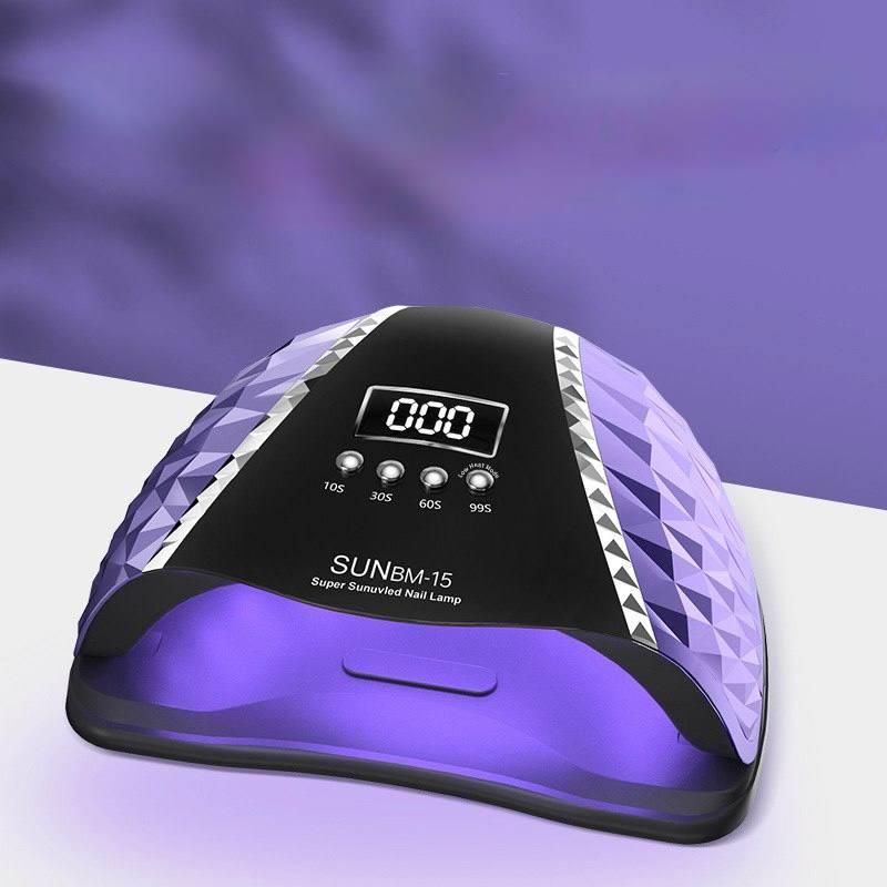 Лампа для сушіння нігтів UV+LED Sun BM-15 потужністю 180 Вт