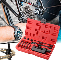 Набір для розриву та заклепки ланцюга з якісної сталі, інструмент для розриву та заклепки ланцюга