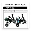 Рибальська Коропова Котушка ReelsKing TD 8000 розмір (Зелена), фото 5