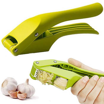 Прес для часнику 190 мм, Зелена / Ручна часникодавка / Часникодавка / Подрібнювач часнику