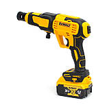 Акумуляторна мийка DeWalt DCPW550 (36V, 6Ah, 26bar), бездротова мийка, міні мийка для авто, фото 9