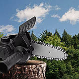 Насадка ланцюгова пила 6" для дриля та шуруповерта змінний перехідник міні пила з швидкознімним механізмом, фото 4