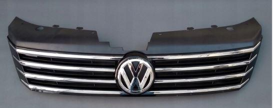 РЕШіТКА РАДІАТОРА ХРОМ VOLKSWAGEN PASSAT B7 11-15 Europe Європа EUR 3AA853651