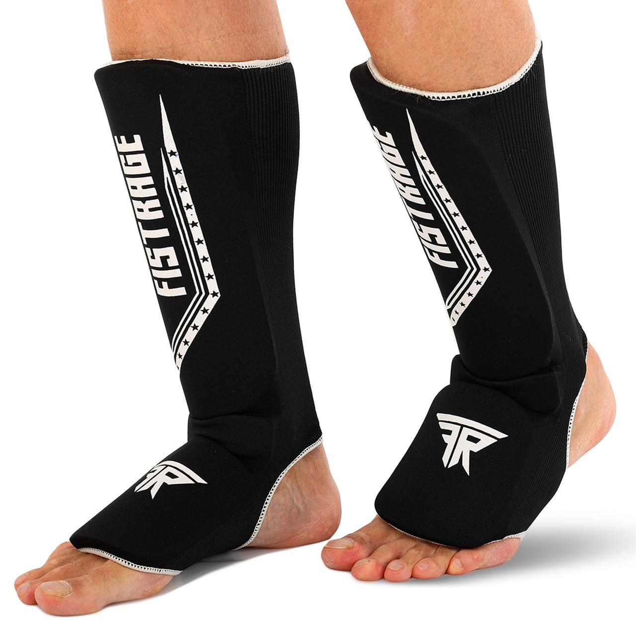 Захист гомілки та стопи панчішного типу Fistrage Fight Gear 4714 розмір L Black, фото 1