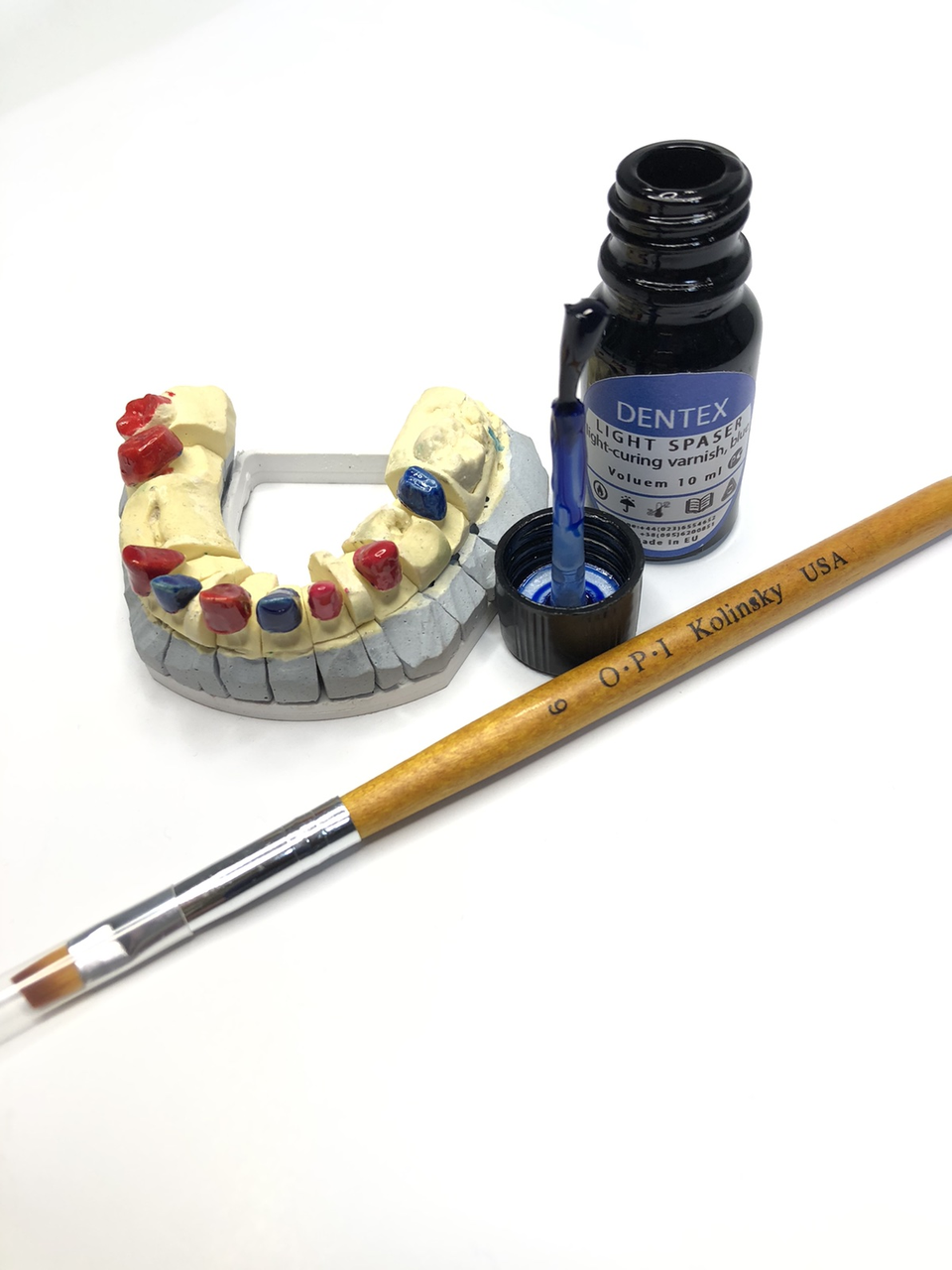 LIGHT SPACER, світлотвердіючий лак., синій, від 10 мкм, Dentex