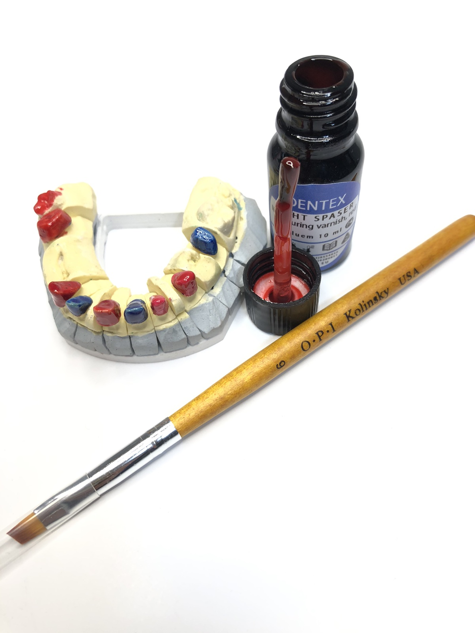 LIGHT SPACER, світлотвердіючий лак., червоний, від 10мкм, Dentex