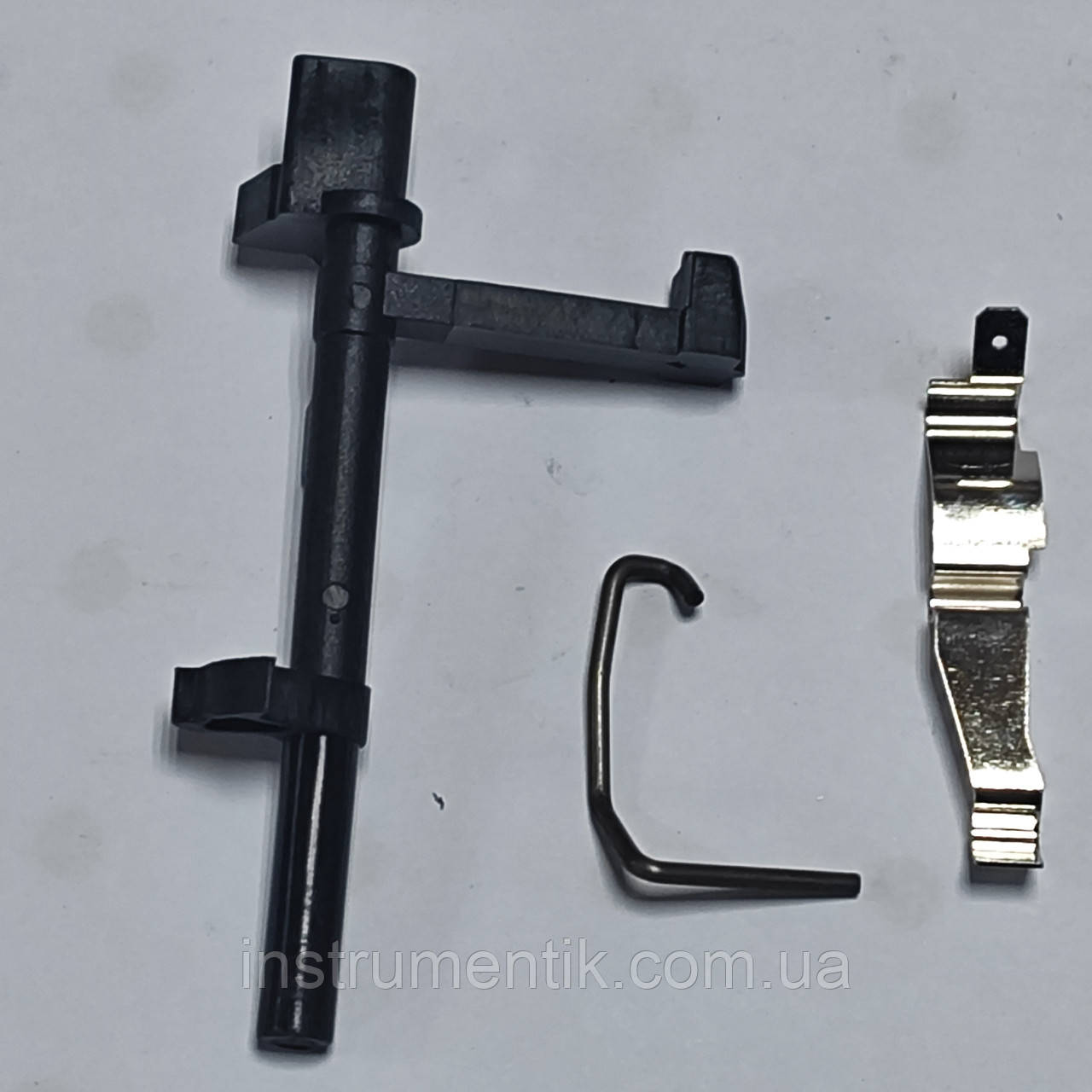 Важіль управління+пластина+тяга до бензопили MS 180 Winzor, фото 1