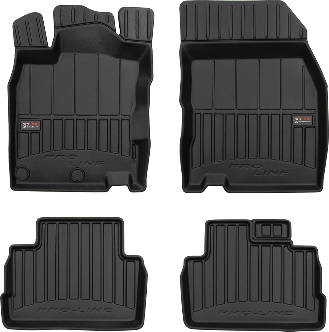Коврики салону гумові NISSAN Qashqai II 2013-... / 3D409538, фото 1