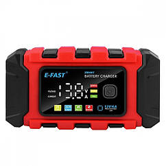 Зарядний пристрій E-Fast TK360 12V/6A CS red