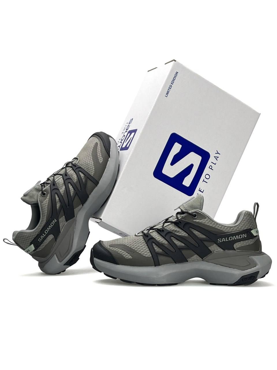 Чоловічі кросівки Salomon XT Pu_Re Advanced Khaki Black, кеди чоловічі текстиль нейлон хакі. Чоловіче взуття