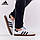 Чоловічі шкіряні замша кросівки Adidas Originals Samba White, кеди Адідас білі шкіра замшеві. Чоловіче взуття, фото 3
