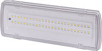 LED Світильник аварійний 4W 230V 400lm 3години Li-ion 270x52x100mm IP65 не постійний [l0660043] E.NEXT
