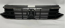 Решітка радіатора grill VW Tiguan 2022- 2024 R line  5NN-853-651-AE-ZLL чорний глянець