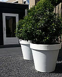 Кашпо для вулиці "Борміо" вазон бетонний горщик для квітів та дерев, для вулиці, саду, дачі та тераси, фото 4