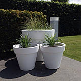 Кашпо для вулиці "Борміо" вазон бетонний горщик для квітів та дерев, для вулиці, саду, дачі та тераси, фото 5