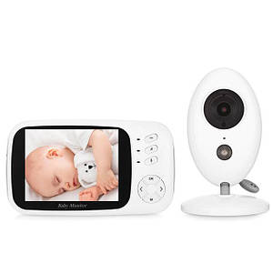 Відеоняня Baby Monitor XF-808 3.5" JKR з датчиком звуку, режимом нічного бачення та термометром няня