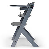 Стільчик для годування Kinderkraft Enock, Gray, фото 3