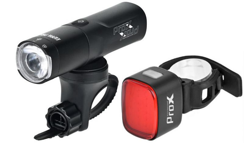 Фара передня ProX Kappa 800Lm + ARA I 50Lm USB-c чорний (A-O-B-P-0508)