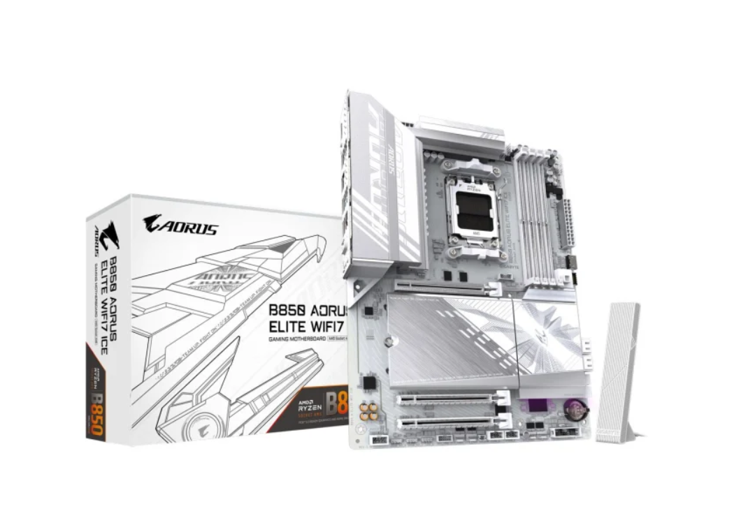 Материнська плата Gigabyte B850 A ELITE WF7 ICE