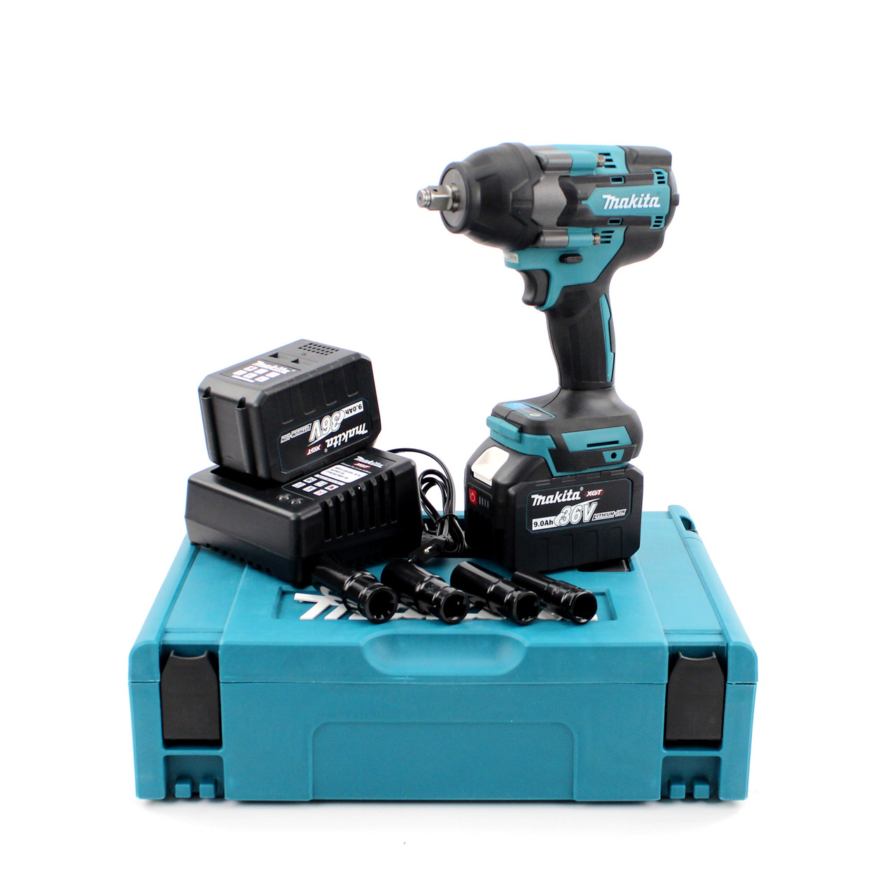 Акумуляторний гайковерт Makita DTW1000 RTJ (36V, 9AH, 850Нм). АКБ гайковерт Макіта