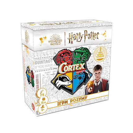 Настільна гра - CORTEX CHALLENGE ГАРРІ ПОТТЕР (90 карток, 24 фішки), фото 1