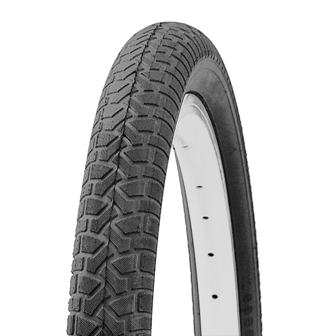 Покришка на велосипед Hakuba P1199 20x2.1, 27TPI чорна, фото 1